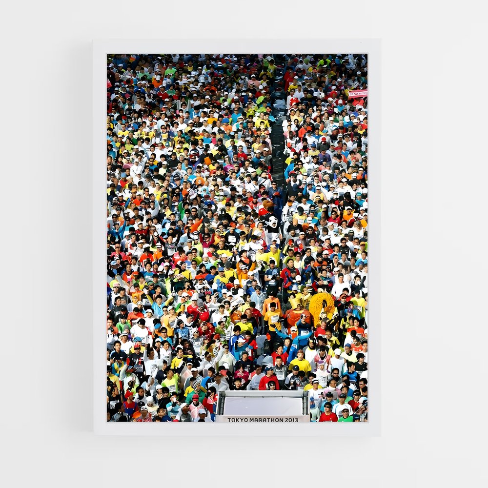 Poster Le Départ Énergique – affiche Athlétisme (vue 3)